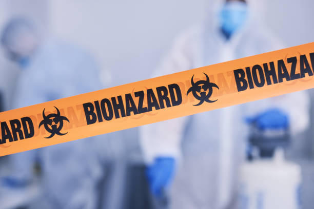 Professional Crime Scene Cleanup technician working in Manahawkin, NJ